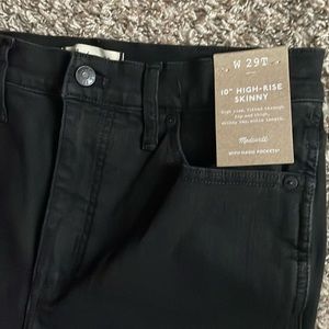 New Madewell Skinnies 29T